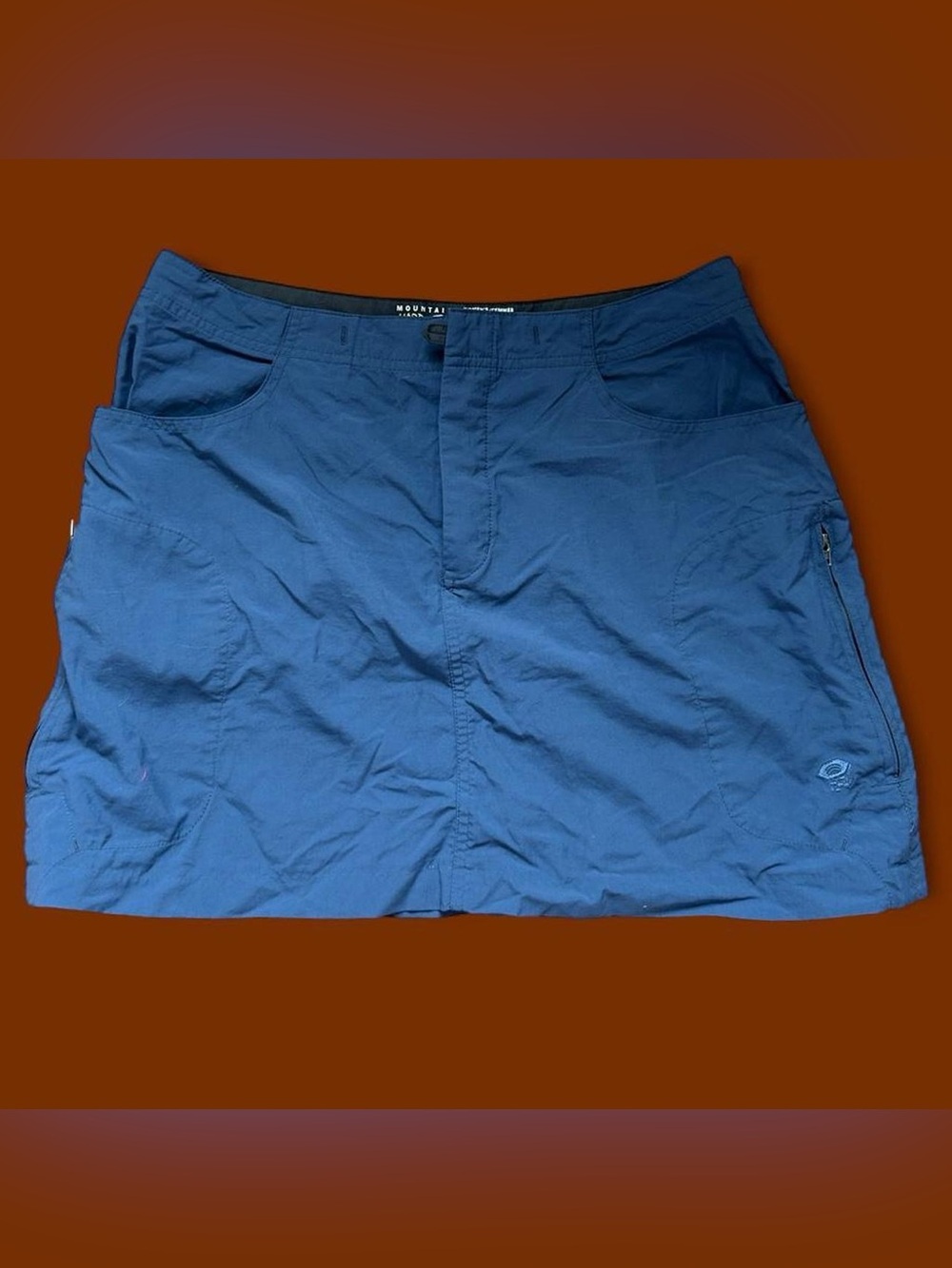 Mountain Hardwear Men's Navy Blue Hybrid Shorts